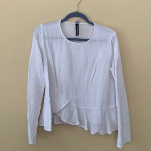 White Gauze Blouse